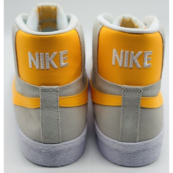 NEW Nike SB Zoom Blazer Mid Summit White Laser Orange 864349-110 Men's Multi - Picture 4 of 6